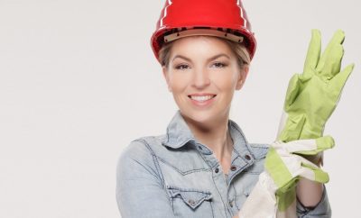 Frau auf Arbeit
